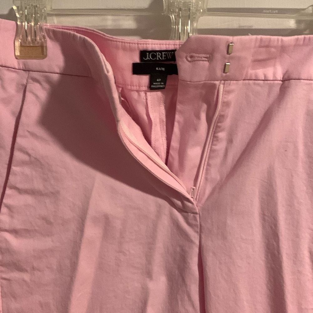 NWOT J. Crew Kate pants pink